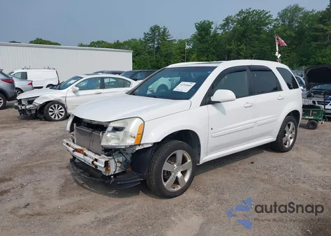 2009 Chevrolet Equinox Sport from USA, damaged, VIN 2CNDL037096252901